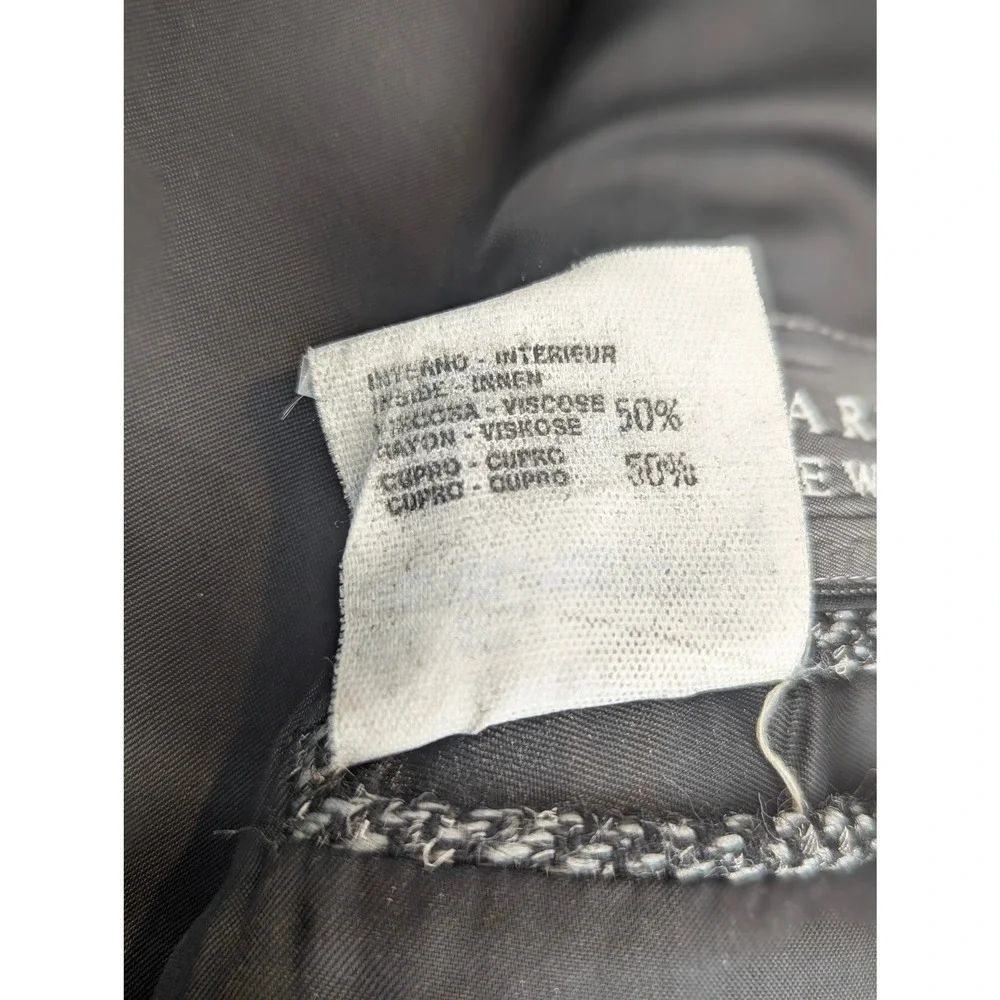 VTG San Remo Barneys NY Mens Grey Herringbone Wool Blazer Sport Coat Italy 40L